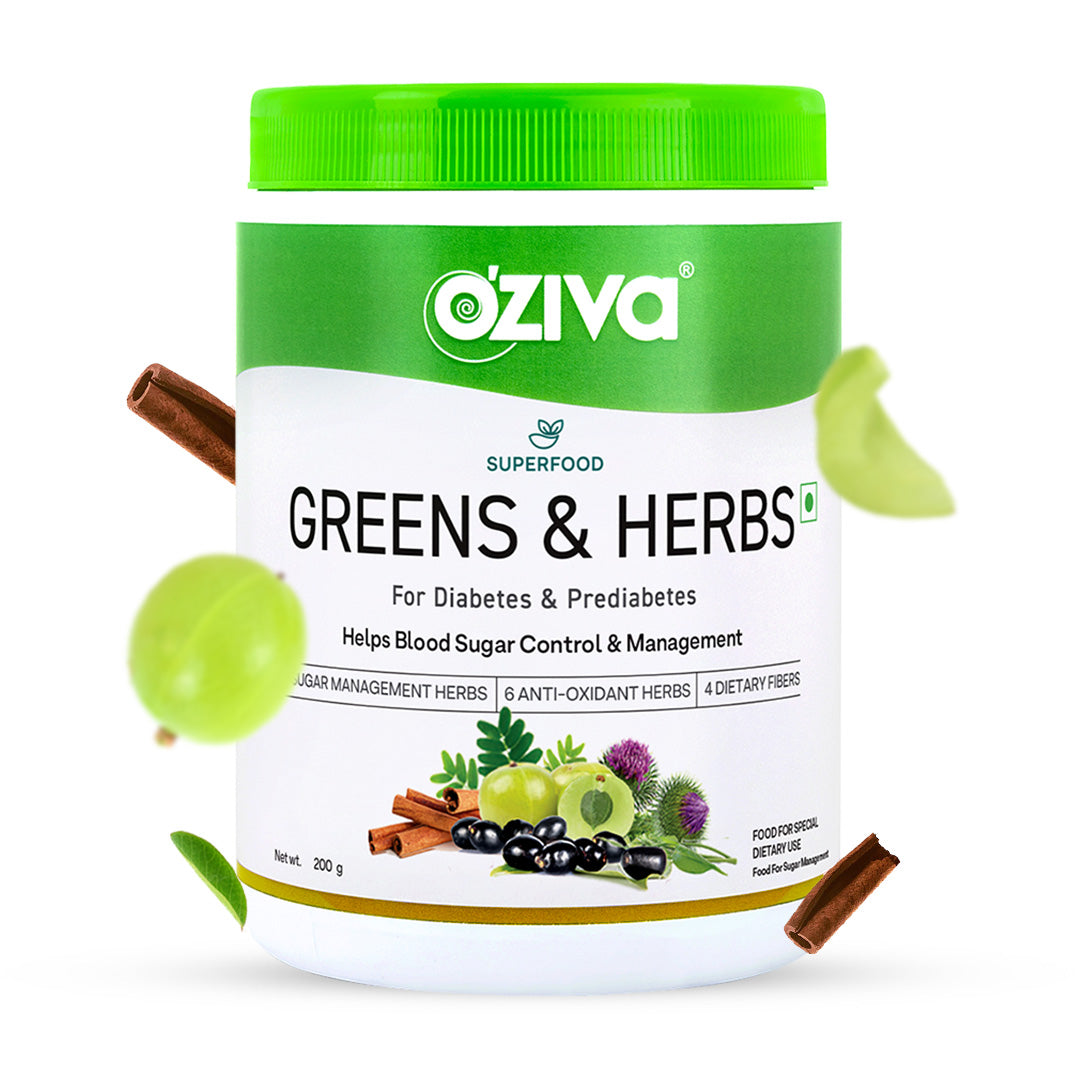 Superfood Greens & Herbs For Diabetes & Prediabetes - 250g