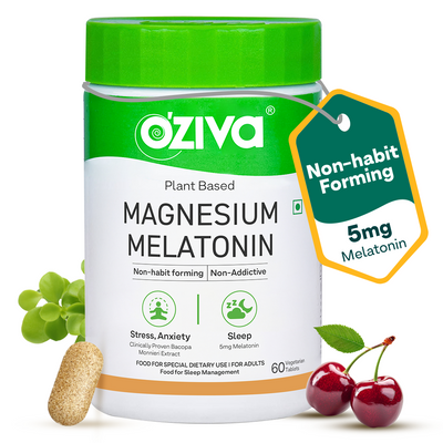 Magnesium Melatonin For Stress, Anxiety & Sleep