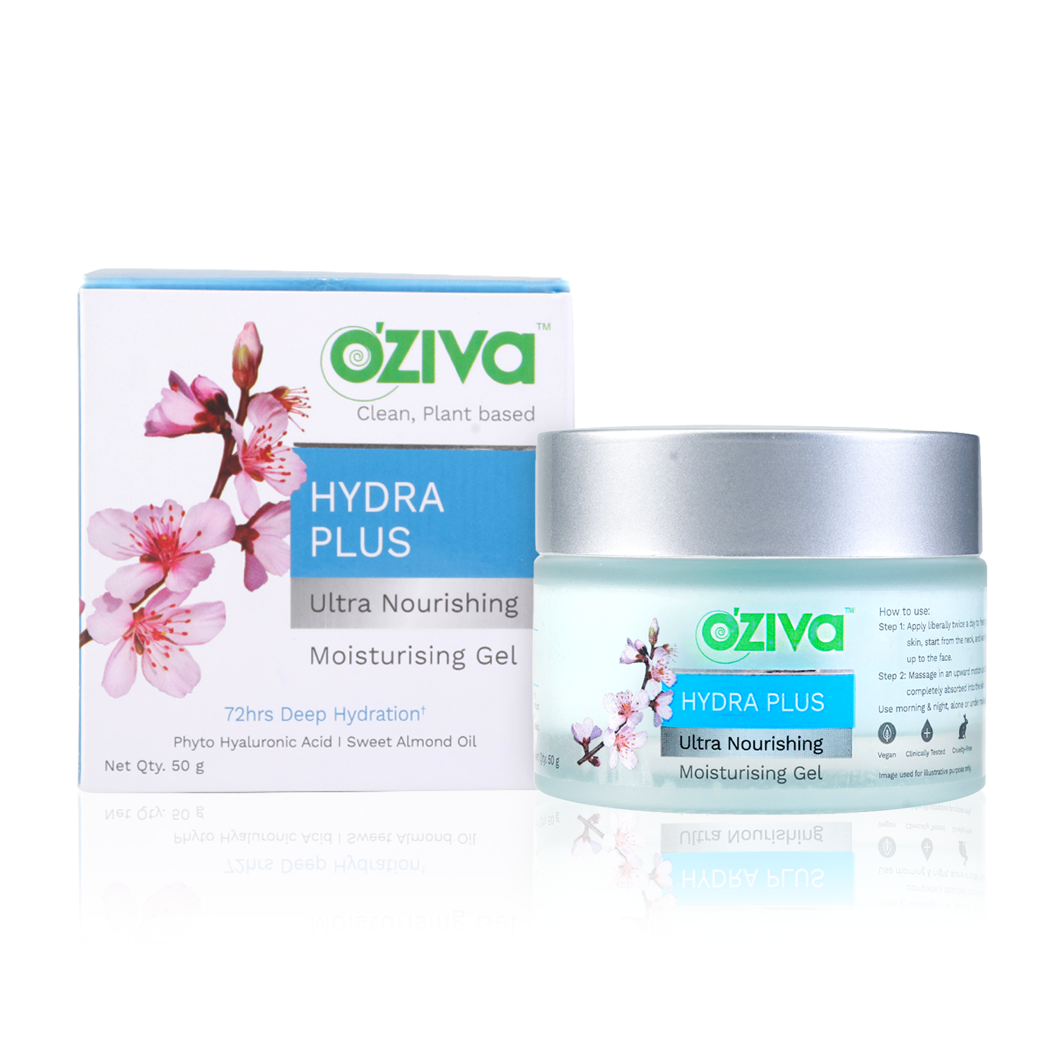 Hydra Plus Moisturizing Night Gel, 50g | Upto 50% Moisture Retention